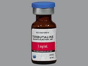 terbutaline subcutaneous : Uses, Side Effects, Interactions, Pictures, Warnings & Dosing - WebMD