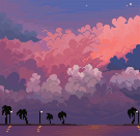 [OC] Beach dreams : r/PixelArt