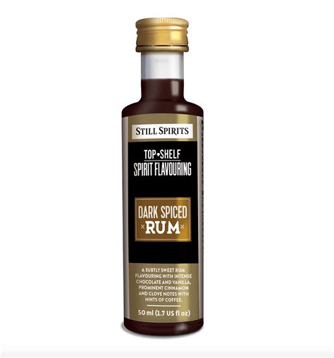 Top Shelf Dark Spiced Rum - Discount Home Brew Supplies