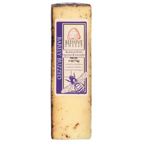 Beehive Cheese Barely Buzzed Cheese, 4 oz - Harris Teeter