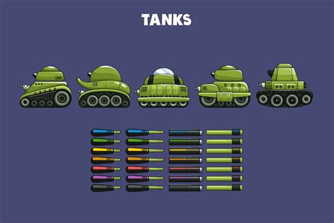 Tank Wars 2D Game Kit - CraftPix.net