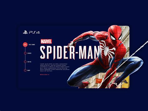 Marvel Spider-Man for PS4 | Concept by THANATOS Digital Agency on Dribbble