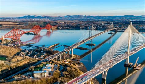 Queensferry crossing opening - The Three Bridges