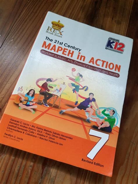 Grade7 MAPEH in Action, Hobbies & Toys, Books & Magazines, Textbooks on Carousell