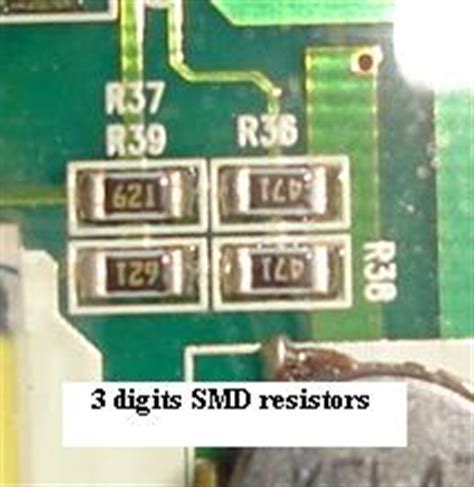 smd resistor code