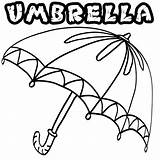 Umbrella Coloring Pages  Free Printable For Kids sketch template