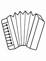 Accordion Coloring Book Fun And Creative Designs For  sketch template