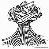 Spaghetti Coloring Pages  Free & Printable sketch template