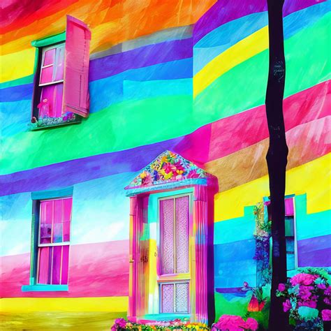 Rainbow House by WindowsVista6000 on DeviantArt