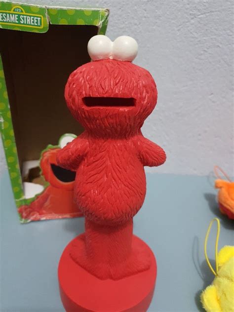 Sesame Street Elmo Merchandise Set, Hobbies & Toys, Memorabilia & Collectibles, Fan Merchandise ...