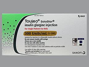 Toujeo Solostar 300 Units/ml - Colorless Insulin Pen Sanofi-Aventis 00024586903