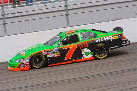 Danica Patrick started her NASCAR career in the #7 Go Daddy Chevy | Jr ...