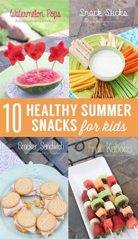 10 Healthy Snack Ideas for Kids - simple as that