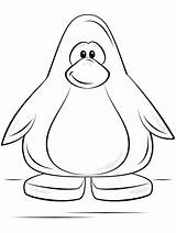 Cute Club Penguin Coloring Page  Free Printable Pages For Kids sketch template
