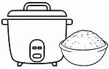 Fun Rice Coloring Page Pages sketch template