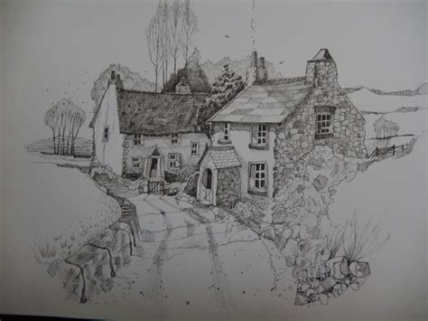 Higham Hall | art pen ink landscapes with patrick oatesDSCN0061