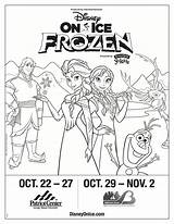 Disney On Ice Coloring Pages sketch template