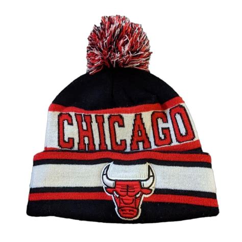 Chicago Bulls vintage hat 10 inches wide 9 inches... - Depop