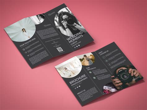 Photographer Tri-Fold Brochure Design Template by TechMix on Dribbble