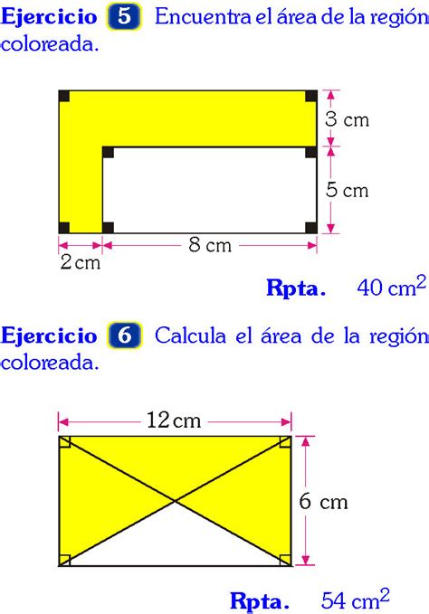 Calcular El Area De Un Rectangulo Ejercicios Resueltos - Printable Templates Free