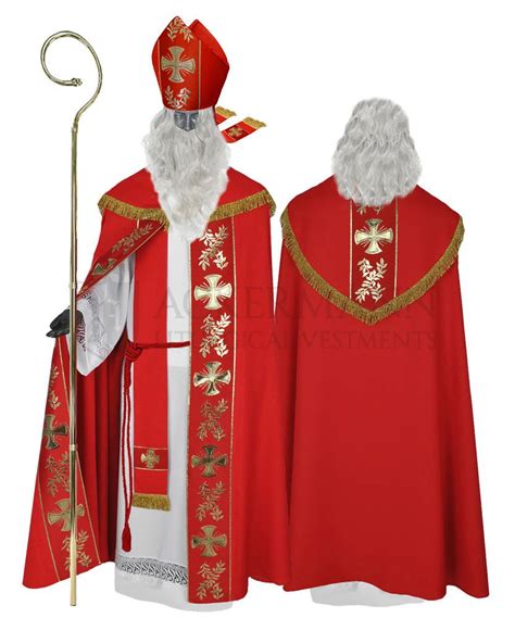 Saint Nicholas costume, Set for Christmas SC5 16699 - Vestments24.com