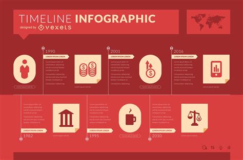 Infographic Timeline Template Vector Download