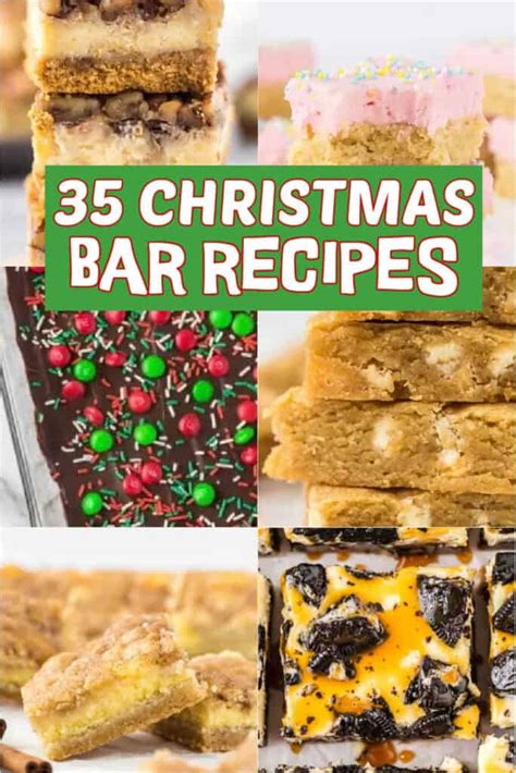 35 Best Christmas Bar Recipes - christmasonadime.com