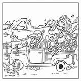 Redneck Coloring Pages At GetColoringscom  Free Printable Colorings sketch template