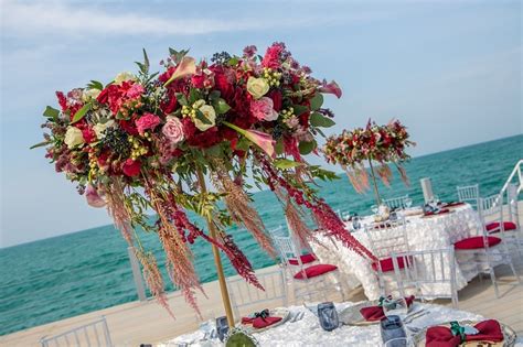 Unique Destination Wedding Inspiration on a Private Island in Abu Dhabi ...