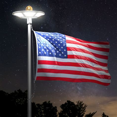 Flagpole Lights – Flag Corps, Inc. Flags & Flagpoles