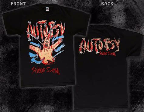 AUTOPSY - Severed Survival - American Death Metal Band T-Shirt ...