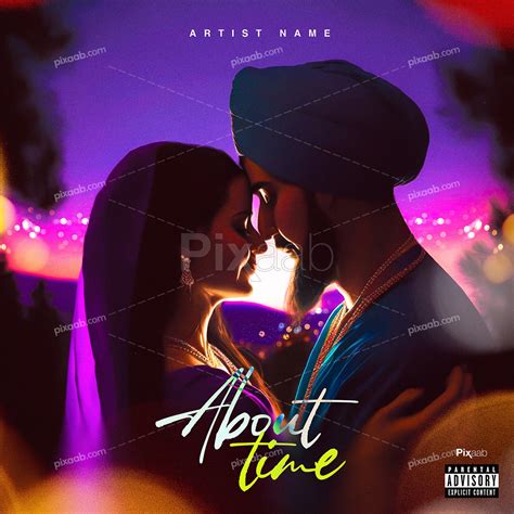 About Time Album Cover Art PSD Template - Pixaab.com