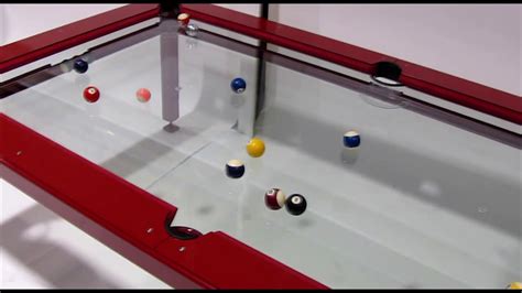 G-4 Glass Top Pool Table, By Elite Innovations - YouTube