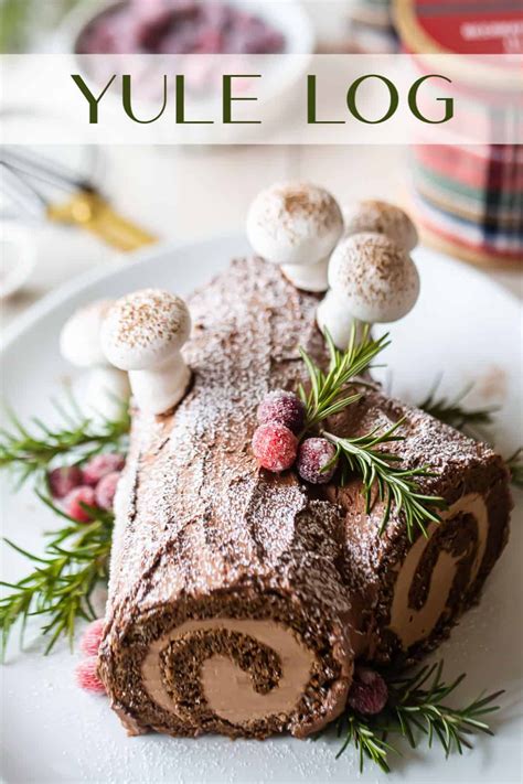 Yule Log Recipe: All of the components are so simple to make, and together they are truly ...