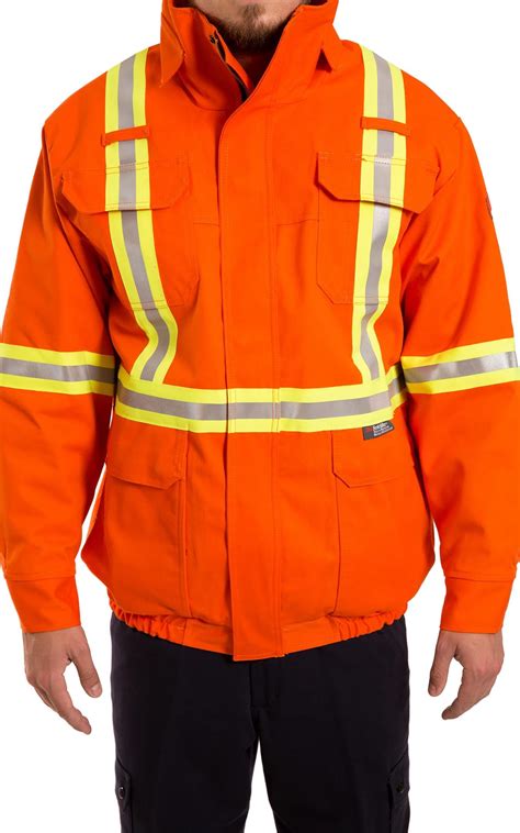 Flame resistant high visibility 3 in 1 Bomber jacket - LH Workwear