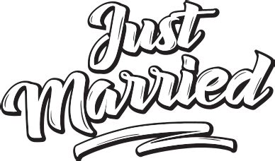 Just Married Logo Png - Free Transparent PNG Download - PNGkey