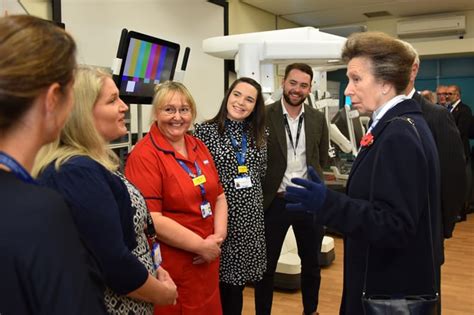 The Princess Royal visited the Musgrove and Bridgwater & Taunton College on Thursday ...