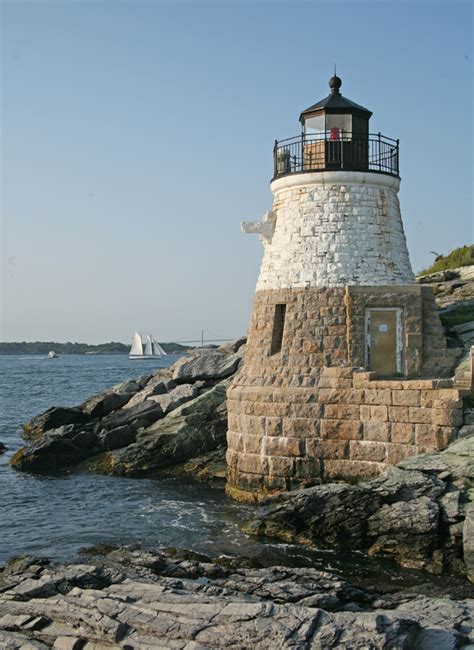 Castle Hill Lighthouse, Rhode Island at Lighthousefriends.com