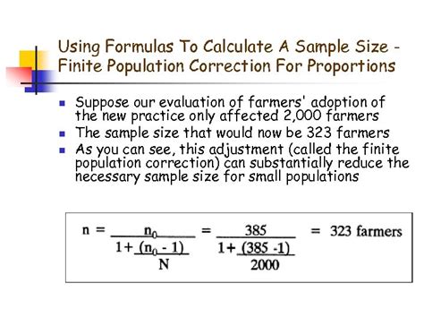 n Determining Sample Size Determining Sample Size