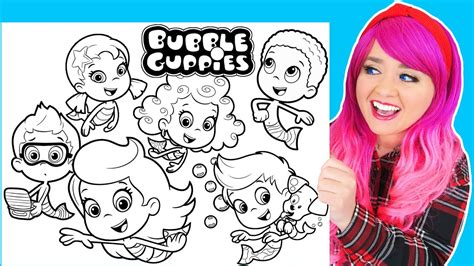 Coloring Every Bubble Guppies Character Coloring Pages | Prismacolor ...