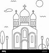 Greek Orthodox Church Coloring Pages sketch template