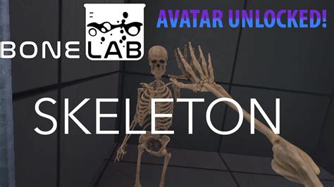 BONELAB new ingame AVATAR - SKELETON | PATCH UPDATE 1.1891.30886 | QUEST 2 META OCULUS - YouTube