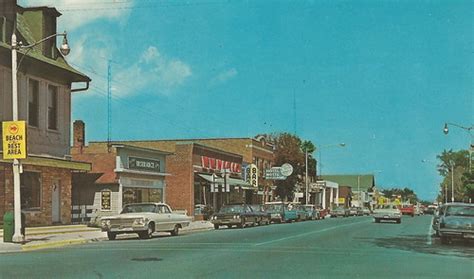 NE Rogers City MI 1960s Downtown 3rd Street Stores Busines… | Flickr