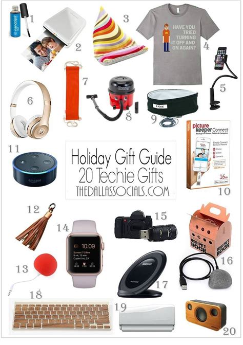 Gift Ideas for Techies | Dallas Socials | Gifts for techies, Tech gifts for men, Cool tech gifts