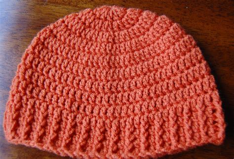 Free Men's Ribbed Crochet Hat Pattern - JJCrochet