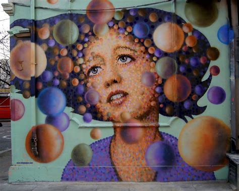 GRAFFITI COLLECTION IDEAS: Woman bubbly graffiti by Jimmy C