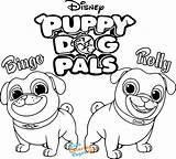 Free Printable Coloring Pages Puppy Dog Pals Coloring sketch template