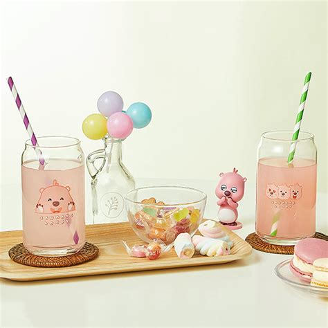 ZANMANG LOOPY Clear Glass Cup (2P) – KPOP2U_Unnie