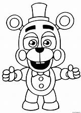 Printable Fnaf Coloring Pages sketch template