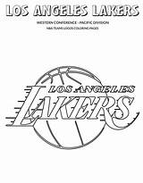 Printable Los Angeles Lakers Coloring Pages Pdf  Coloringfoldercom sketch template